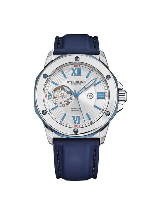 NWT Stuhrling Original Legacy Automatic Silver Dial Men\'s Watch main image 4